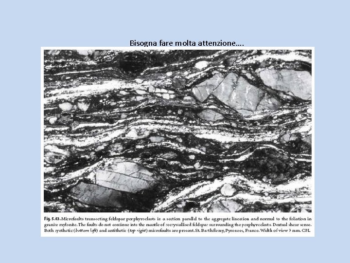 Bisogna fare molta attenzione…. 