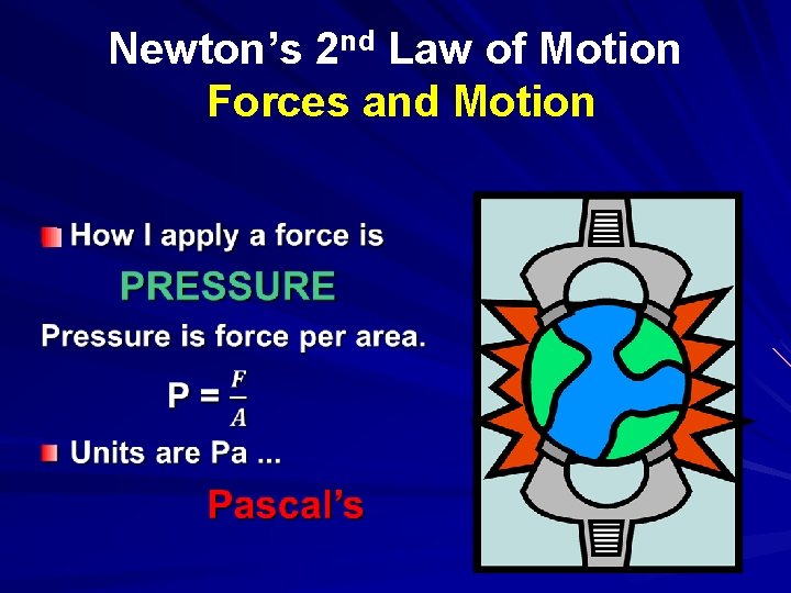 Newton’s 2 nd Law of Motion Forces and Motion 