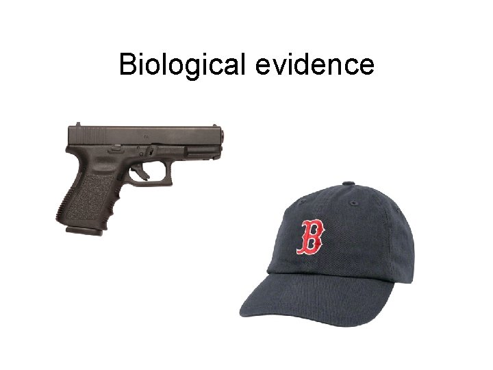 Biological evidence 