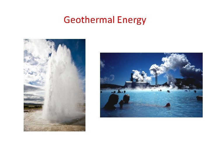 Geothermal Energy 