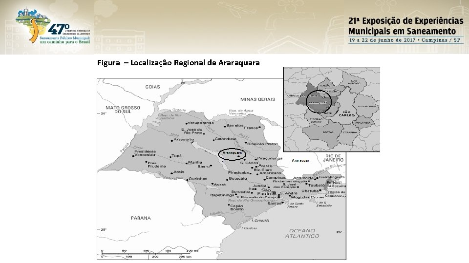 Figura – Localização Regional de Araraquara 