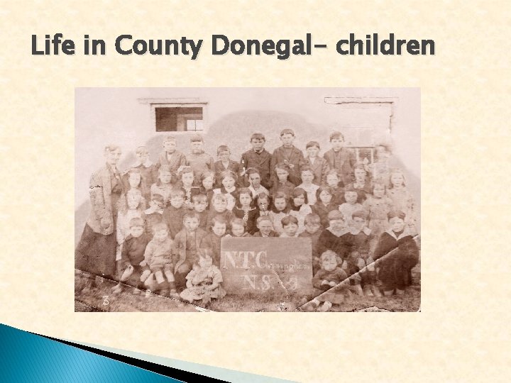 Life in County Donegal- children 
