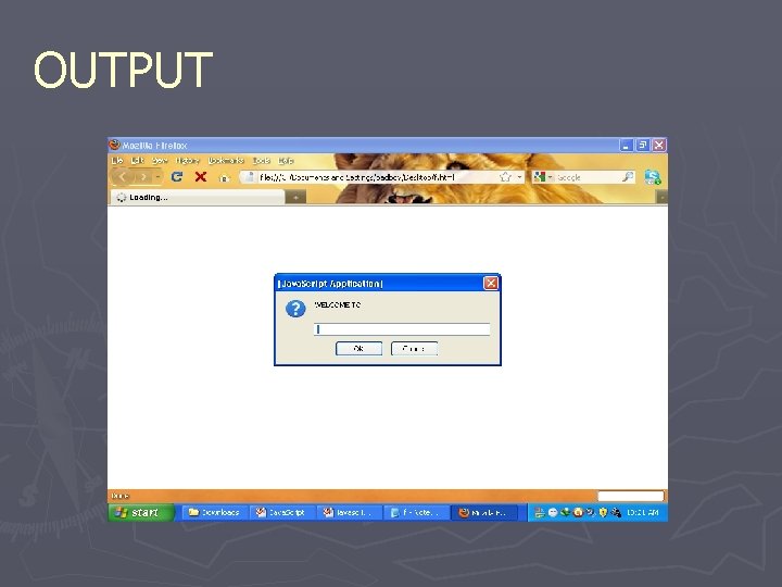 OUTPUT 