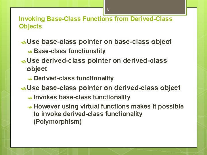 COM 102 Chapter 24 ObjectOriented Programming Polymorphism 1
