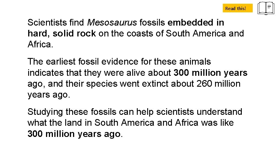 Read this! Scientists find Mesosaurus fossils embedded in hard, solid rock on the coasts