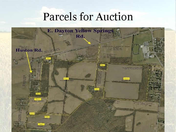 Parcels for Auction 