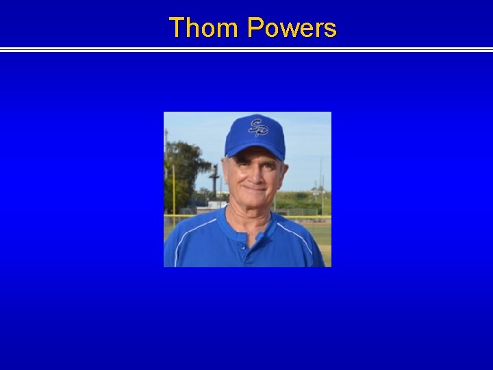 Thom Powers Thom Powers