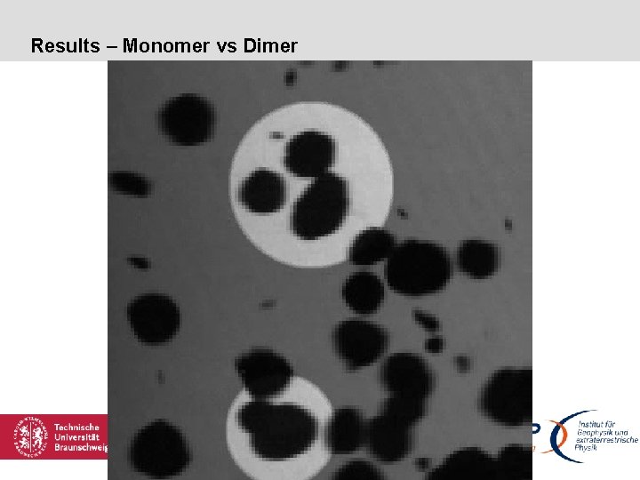 Results – Monomer vs Dimer 09. 2014 | R. Weidling | Three-dimensional collision analysis