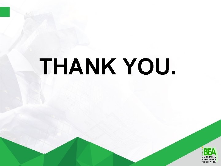 THANK YOU. THANK YOU.