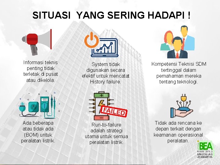 SITUASI YANG SERING HADAPI ! Informasi teknis penting tidak terletak di pusat atau dikelola. SITUASI YANG SERING HADAPI ! Informasi teknis penting tidak terletak di pusat atau dikelola.