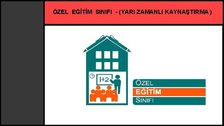 ÖZEL EĞİTİM SINIFI - (YARI ZAMANLI KAYNAŞTIRMA ) 