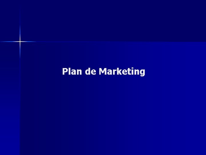 Plan de Marketing 