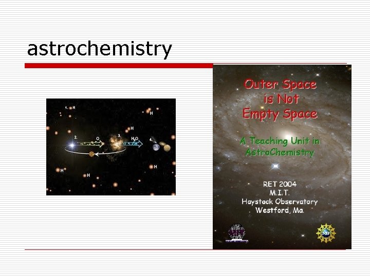astrochemistry 