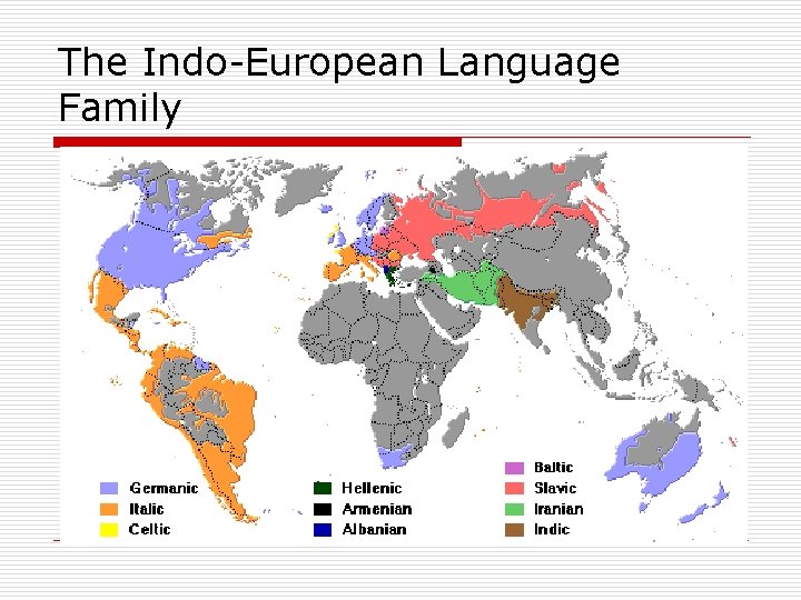 The Indo-European Language Family 