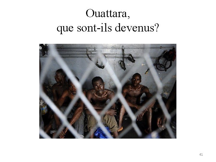 Ouattara, que sont-ils devenus? 41 