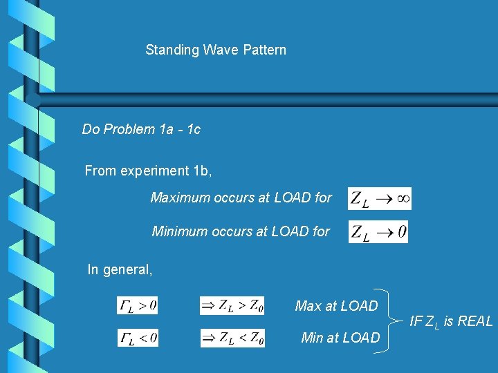 Standing Wave Pattern Do Problem 1 a - 1 c From experiment 1 b,