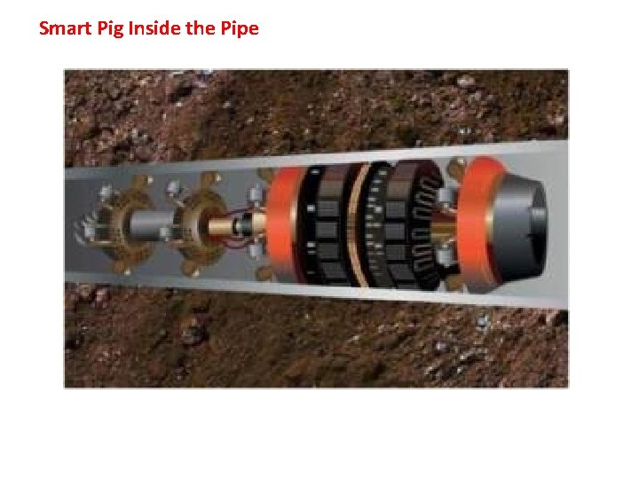 Smart Pig Inside the Pipe 