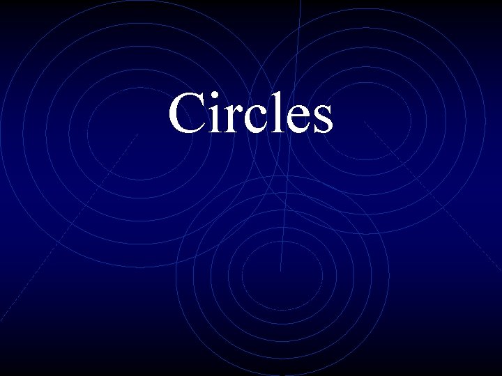 Circles 