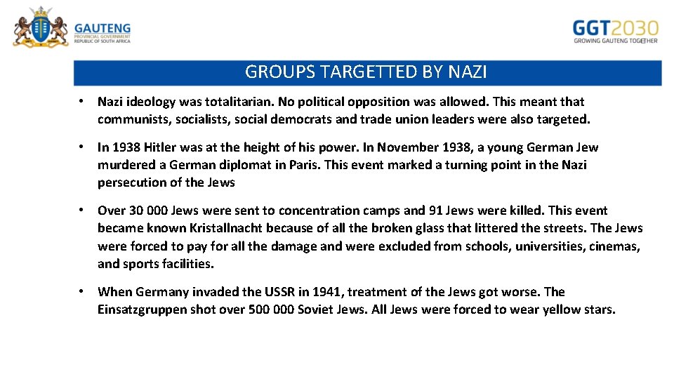 2020 Grade 11 History IDEAS OF RACE CASE