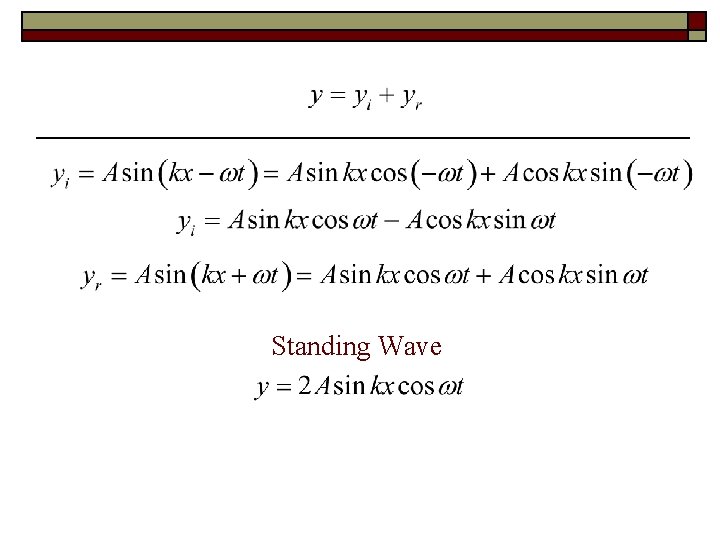 Standing Wave 