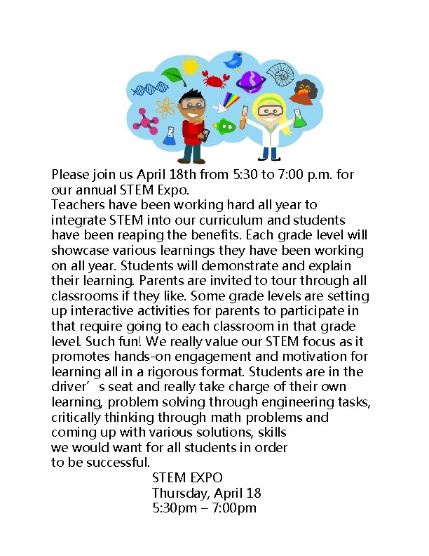 Please join us April 18 th from 5: 30 to 7: 00 p. m.