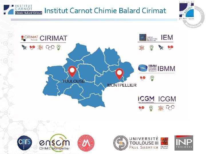 Institut Carnot Chimie Balard Cirimat 