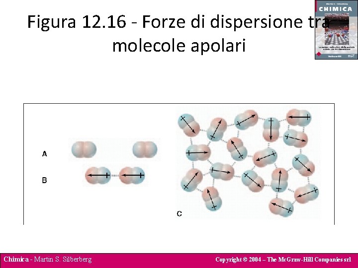 Figura 12. 16 - Forze di dispersione tra molecole apolari Chimica - Martin S.