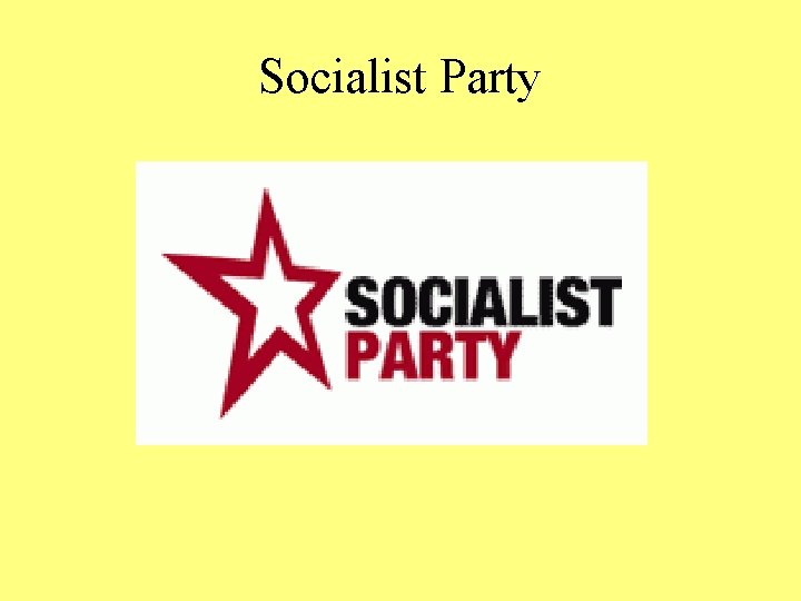 Socialist Party 