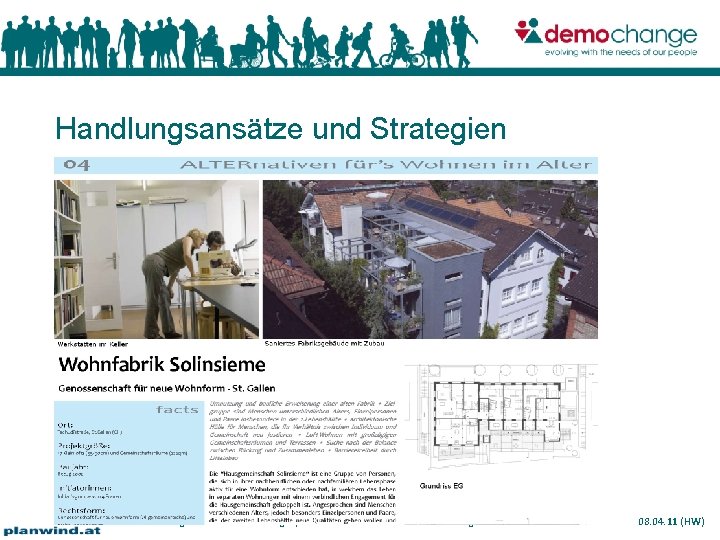 Handlungsansätze und Strategien Land Salzburg – Universität Salzburg – planwind. at – rsa-i. SPACE