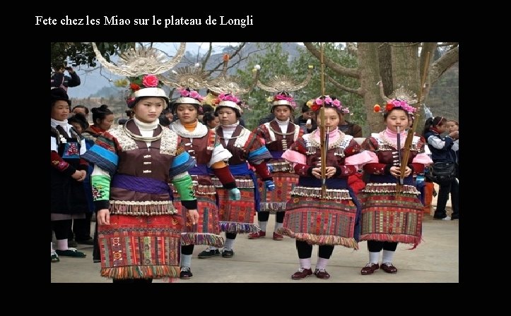Fete chez les Miao sur le plateau de Longli 
