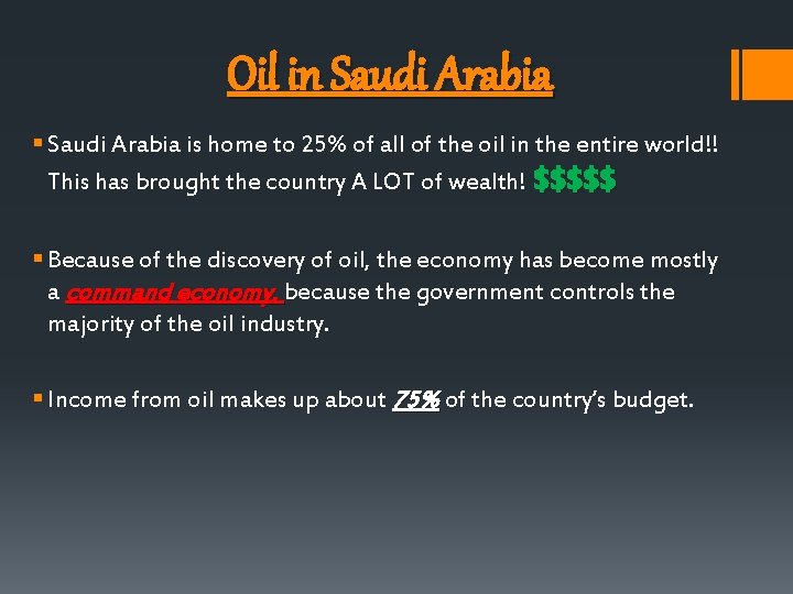 Oil in Saudi Arabia § Saudi Arabia is home to 25% of all of