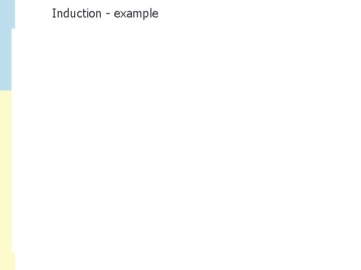 Induction - example 