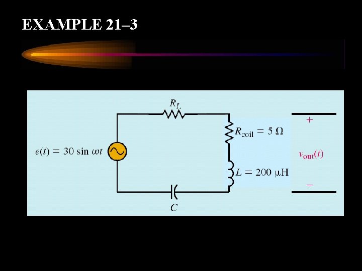 EXAMPLE 21– 3 