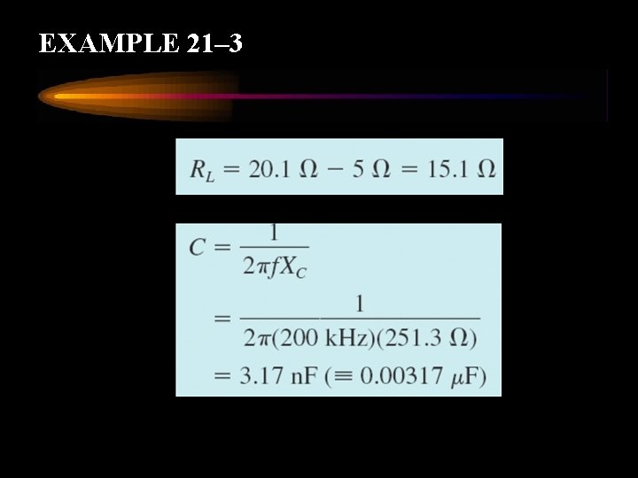 EXAMPLE 21– 3 