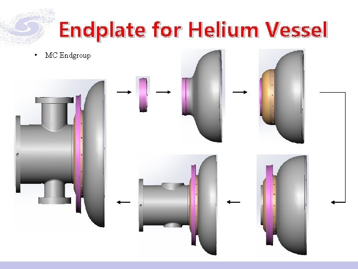 Endplate for Helium Vessel • MC Endgroup 