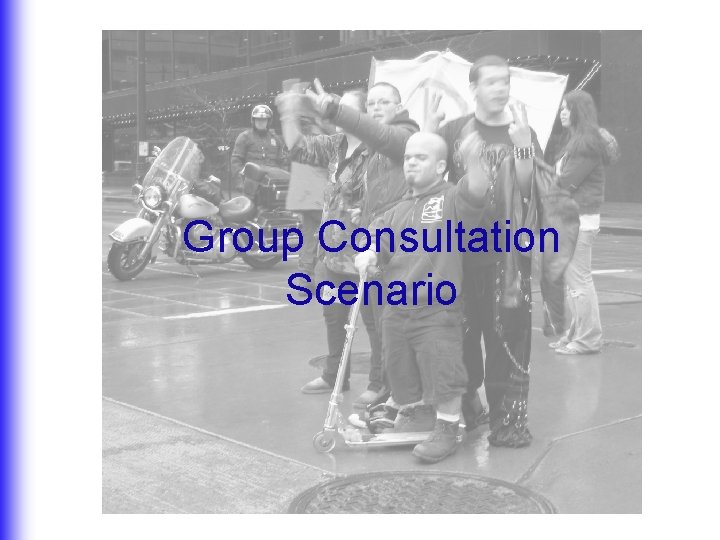 Group Consultation Scenario 