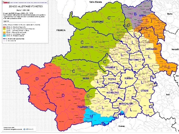 Area Territorio, Trasporti e Protezione Civile - Servizio Protezione Civile 