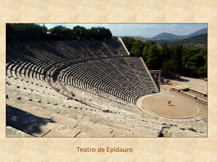 Teatro de Epidauro 