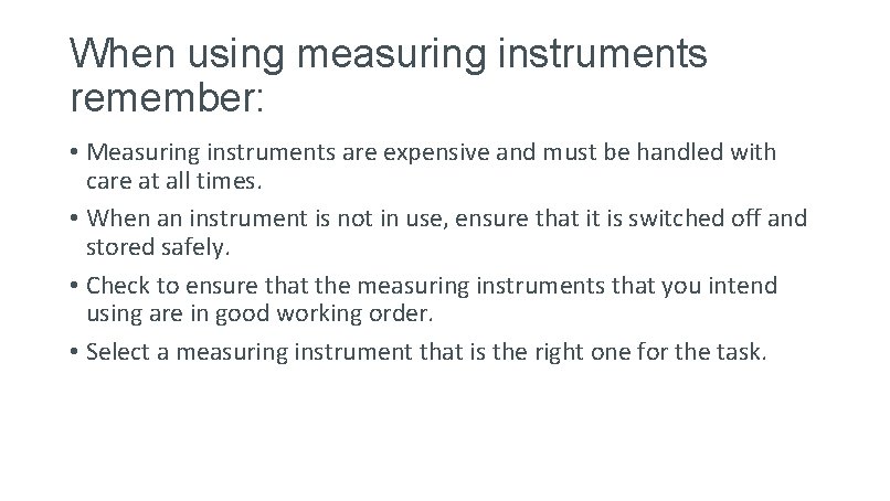 Electrical components and systems Topic 11 Fault Finding