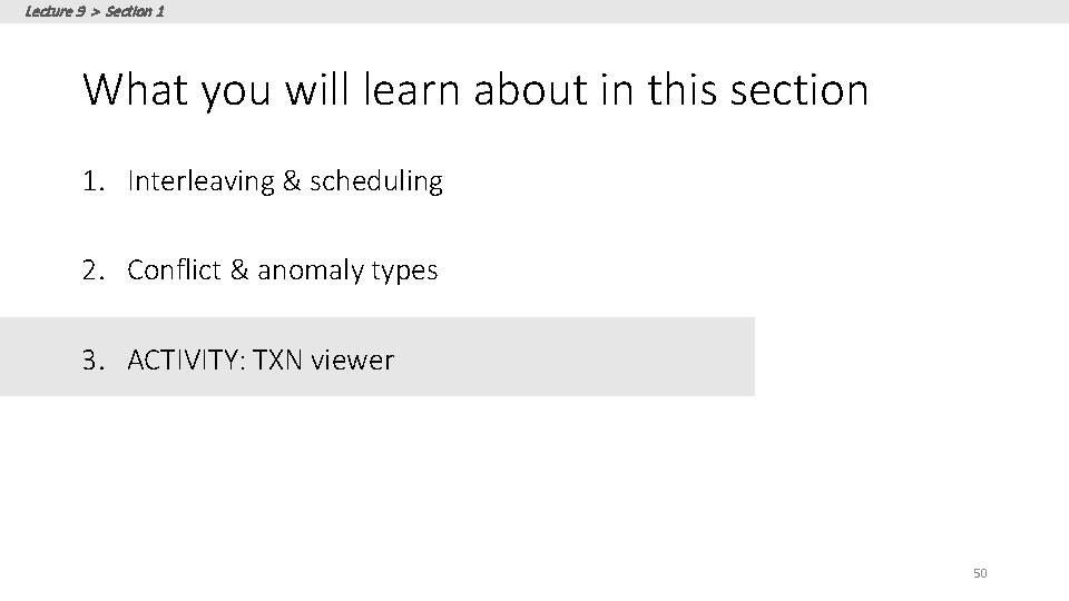 Lecture 9 > Section 1 What you will learn about in this section 1.