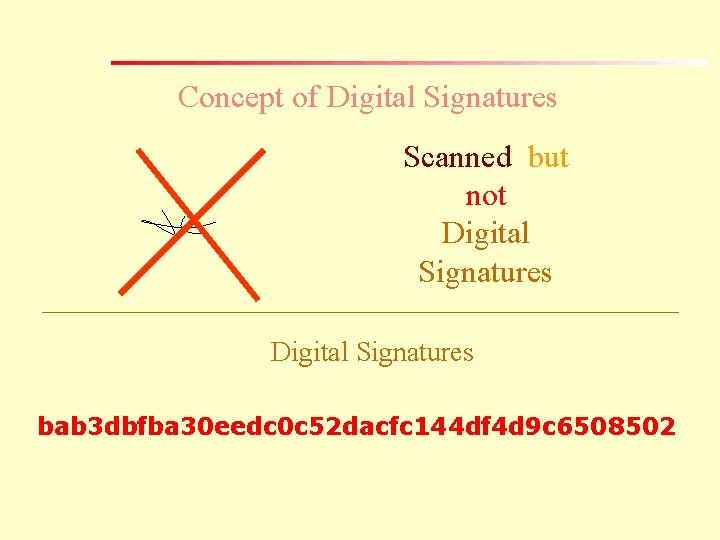 Concept of Digital Signatures Scanned but not Digital Signatures bab 3 dbfba 30 eedc
