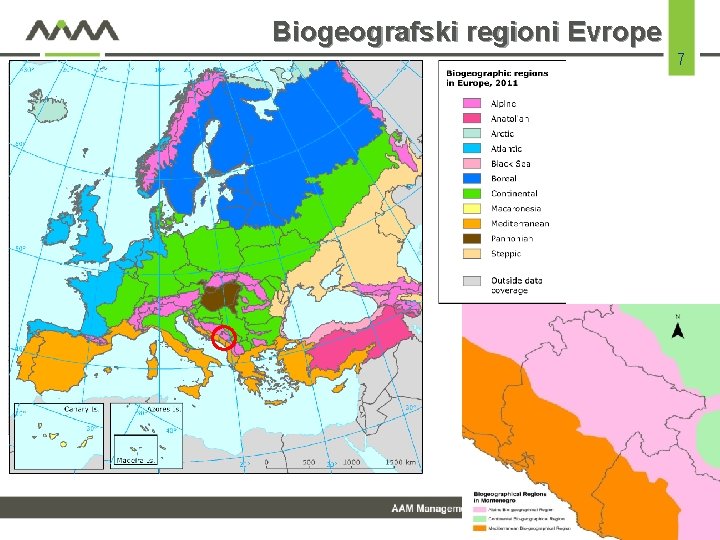 Biogeografski regioni Evrope 7 http: //www. eea. europa. eu/data-and-maps/figures/biogeographical-regions-in-europe-1/map_2 -1_biogeographicalregions. eps/Map%203. 1%20 Protected%20 areas_biogeographical%20