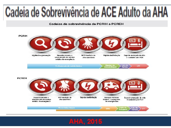 AHA, 2015 European Resuscitation Council 
