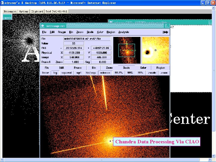 Chandra Data Processing Via CIAO 