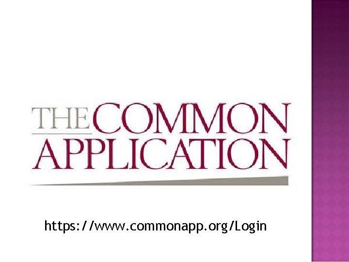 https: //www. commonapp. org/Login https: //www. commonapp. org/Login