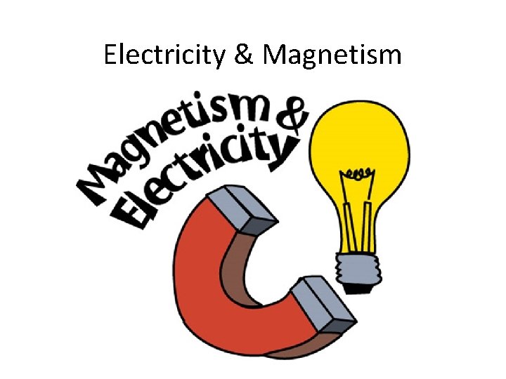 Electricity & Magnetism 