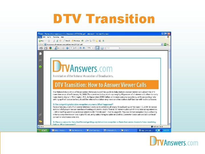 DTV Transition 