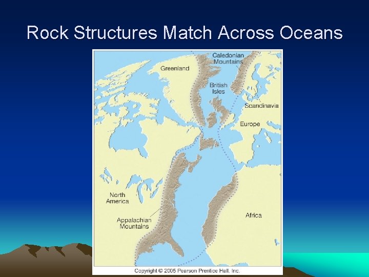 Rock Structures Match Across Oceans 