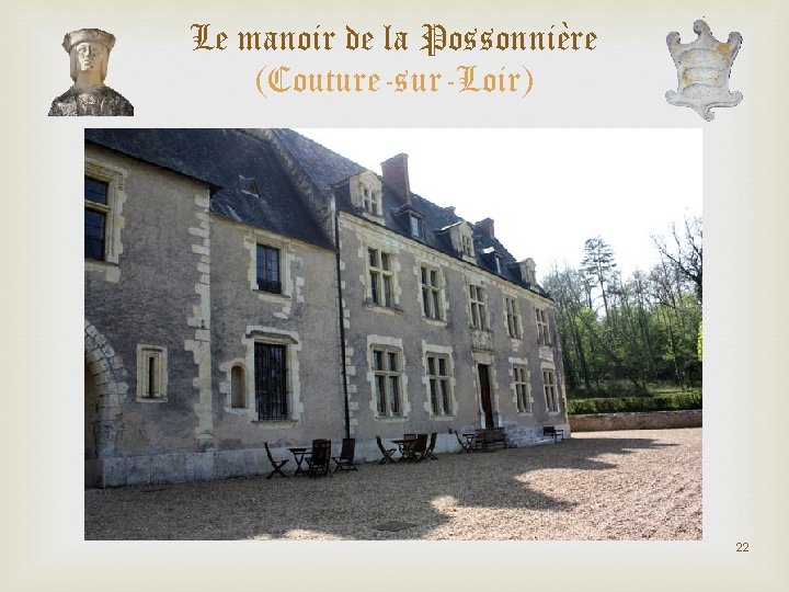 Le manoir de la Possonnière (Couture-sur-Loir) 22 