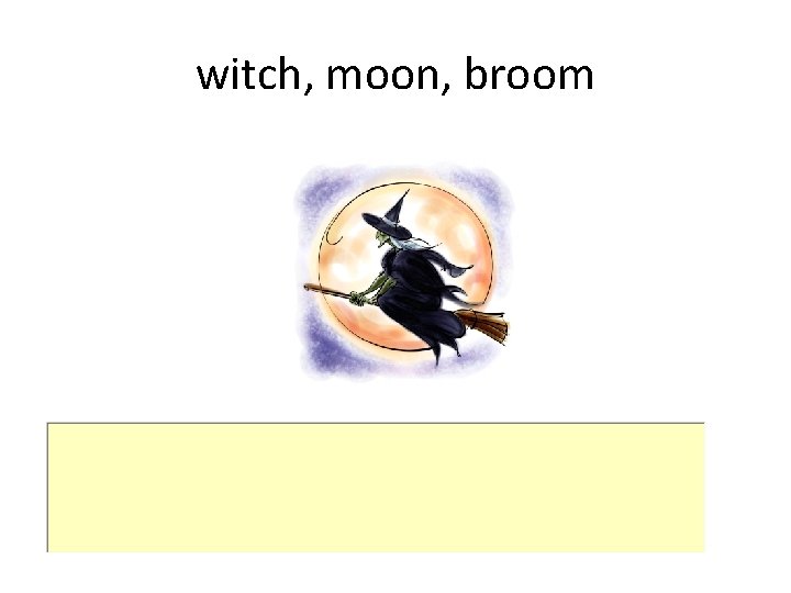 witch, moon, broom 